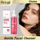 HOYGI Facial Cleansing Gel Oil Control Moisturizing Face Wash Anti-Acne Pore Refining Blackhead Remover Gentle Brightening Skin