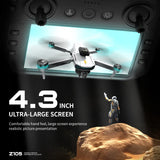 Lenovo Z105 8K Dual Camera Drone Brushless Motor Optical Flow Positioning with 4.3'' Screen Remote Control 15min LongFlight Time
