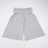 American knitted mid-waisted trousers, simple low-waisted straight loose casual trousers