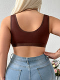 Everyday front closure Women's Plus size Brassiere Thin Cup Push up Wireless Bralette Comfort underwear Lingerie Bra