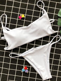 Sexy Mini Micro Thong Bikini 2025 Women Swimsuit Female Brazilian Swimwear Two Pieces Bikini Set Striped Bathing Suit Swim Lady