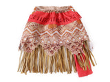 Moana Princess Costume Two Piece Vaiana Dress for Girls