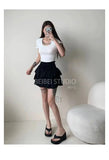 Cake Skirt White Fluffy High Waisted Girlish Style Short Half Skirt Black Ballet Skirt Fashion Sweet Korean Women 2026 New 55OK
