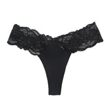 1pcs 1-4XLLace Sexy Women G-string Low-Rise Red Perspective Floral Panties Breathable Intimate Lingerie Ladies Thongs Underwear