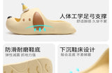 Cute Cartoon Dog Indoor Street Slippers For Women Summer House Shoes Soft EVA DIY Funny Birthday Hat Girls Home Beach Slides