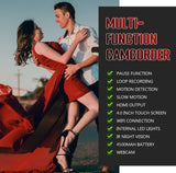 64MP 4K UHD Camcorder 18X Zoom Vlog Digital Video Camera WIFI Webcam For Youtube Livestreaming 4.0 270° Rotative Touch Screen