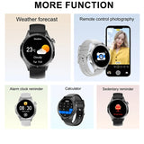 BOXUXING 2026 New GPS Sports Smart Watch Men 360*360 AMOLED Screen Heart rate Bluetooth Call IP67 Waterproof Man Smartwatch Man