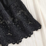 Transparent Lace Nightgown Sexy Sleepwear Female Exquisite Homewear V-neck Bra Thong Set Sleeveless Nightdress Hot Tulle Dress