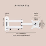 Retractable Universal TV Mounts Wall Mount Bracket Load Up to 15KG For 14 to 37 inches LCD Monitor TV Stand Expansion Bracket
