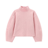 Foridol Turtleneck Fluffy Hoodie for Women Autumn Casual Loose Pullovers Female Basic Fashion Winter Women's Sweatshirts