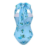 Bandeau 2 Pieces Bikini Sexy Women Swimsuit Swimwear Female Dress Cover Up Printed Biquini Beachwear Bathingsuit Swimming Suits