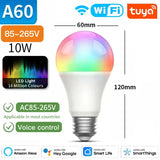 TNCE Tuya E27 E14 GU10 Bulb WIFI Zigbee, Dimmable Light LED lamps 2700-6500k RGB, Smart Life APP, Voice With Alexa Google Home