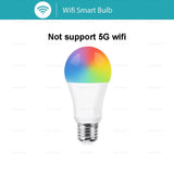 18W 15W Zigbee 3.0 Led Light bulb RGB+WW+CW E27 Tuya Wifi Smart Home Led Lamp Compatible With Alexa Amazon Google Assistant