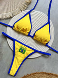 Asymmetric G String Bikinis Mini Micro Thong Bikini Female Swimsuit Women Swimwear Two-pieces Bikini Set Brazilian Bathing Suit