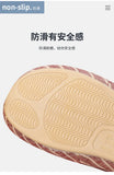 Breathable Linen Slippers For Women Men Summer House Shoes Striped Design Soft Sole Anti-Slip Couples Home Floor Cotton Slides