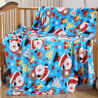 Cozy Festive Holiday Throw Blanket 50" x 60"