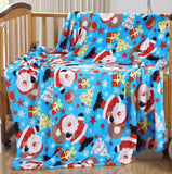 Cozy Festive Holiday Throw Blanket 50" x 60"