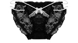 Anime Maid Lace Bra Set S-XL Christmas Neck Tie Wireless Push Up  Small Chest Anti Sagging Pure Kawaii Bralette  セクシー Underwire