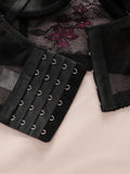 Women's Camouflage Vest Embroidered Sexy Bra Can Be Worn Externally Sexy Waist Tied Sweet And Spicy Lingerie B6131