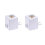 AC85-265V E27 Led Lamp Base with Motion Sensor PIR Human Induction Light Bulb Holder Socket Adapter Converter Adjustable