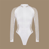 2024 One Piece Surfing Swimsuit Rashguards Women Sexy Swimming Suit Sport Floral Long Sleeves Swimwear Monokini Bathing Suit