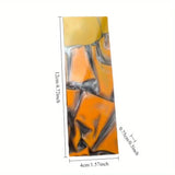 1pcs Acrylic Outdoor Knife Handle MaterialCloud Pattern and Marble Design Ideal Tool for DIY Knife Handle