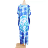 2026 New Colorful Kaftan Tunic Beach Dress Beach Wear Beachwear Beach Cover Up Cover-upsLoose Maxi Dress Female Women V4428