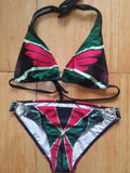 DEKA Print Bikini Set Women's Brazilian Angel Bandage Backless Swimsuit Push Up Swimwear Beachwear Female Bathing Suit Biqini