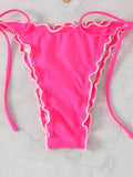 Sexy Triangle Micro Bikini 2026 Women Swimsuit Two-pieces Swimwear for Female Beach Wear Lace Up Bikinis Sets Thong Bathing Suit