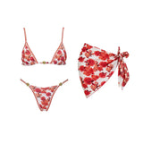 Micro Bikinis Sexy Women Swimsuits Swimwear Bikini Set Chain Bathing Suit Beachwear Brazilian Biquini Female