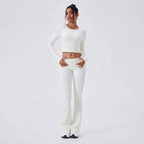 Women's Versatile Yoga Suit Set Tight Fitting and Beautiful Back High-end Sports Suit Outdoor Running and Leisure Fitness Suit