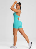 Summer Rompers Sportswear Woman Gym Combi-pants Women Jumpsuits Sport Yoga Clothes Female Fitness Overalls Shorts Bodysuit
