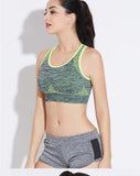 New Sports Bra Women Seamless Gym Jogging Crop Top Female Tops Yoga Fitness Shockproof Vest Sport Bras for Women Sutian Feminino