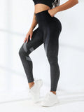 Women's Seamless Leggings - Tummy Control Gym Sports Yoga Pant with 4-Way Stretch Squat-Proof & Tummy Control Activewear Autumn