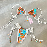 Micro Bikini Women Swimsuits 2025 Sexy Swimwear Push Up Brazilian Bikini Set Halter Biquini Patchwork Print Beachwear Female