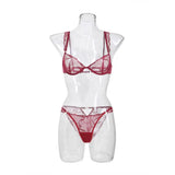 Summer French Minimizer Bra Beachwear Large Bust Pure Embroidery Lace Ultra Thin Plate Size Light Support Wirefree AU MOYISU