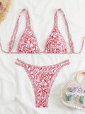 2026 Triangle Strappy Bikini Women Sexy Swimwear Female Brazilian Swimsuit Bathers Bathing Swimming Swim Suit Beachwear Summer