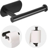 Stainless Steel Wall Mount Paper Holder & Storage Hook