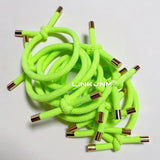 10PCS Women Elastic Hair Rubber Bands High Quality Girls Hair Bands Hair Scrunchies Gold Plated  Hair Accessories Hair Gum/Tie