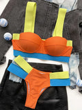 Leopard High Waist Bikini Push Up Bra Cup Bikinis 2026 Women Swimsuit Female Swimwear Two Piece Bikini Set High Cut Bathing Suit