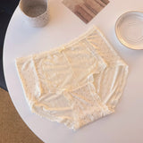 Girls' comfortable underwear cotton inseam mid-waist briefs for women