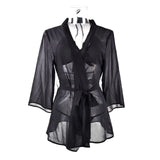 Sexy bikini robe set three-point cardigan robe two-piece set