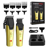 Professional Cordless Men's Barber Kit Electric Hair cutter hair Trimmer Machine Hair Cutting Machine Clipper gift for men