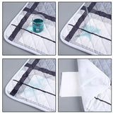 HOMEFISH Washable Mattress Urine Mat for Baby Toddlers Cute Cartoon Bed Protector Diaper Bedding Urine Pads Cloth Breathable
