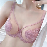 MOYISU Pure lace Girls Sexy Lace Bralette Flash Sale | Bra & Set Flexi-Wire Tech Sheer Allure Anti-Sag | Vintage Limited Last 50