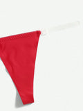 Sexy Multi-color Women's Thong Invisible Seamless Low Waist Underwear Can Be Paired With Evening Dresses Yoga pants