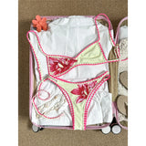 2026 Floral Flower Printed Bikini Women Swimwear Female Swimsuit Two-Pieces Bikini Set Brazilian Bather Bathing Suit Swim V8205