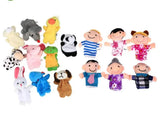 10 Pcs Finger Puppet Set for Kids Storytelling and Early Learning