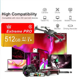 Micro Class10 32/64/128/256/512gb Memory for Smartphone Original Tf Flash Card Flash Class 10 U3 High Quality Premium High Speed