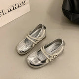Women's Retro Elegant Shallow Mouth Casual Wedge Heel Mary Jane Shoes  Autumn New Fashion Versatile Comfortable Single Shoes